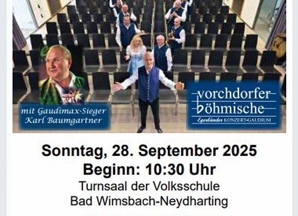 Benefizkonzert Vorchdorfer Böhmische