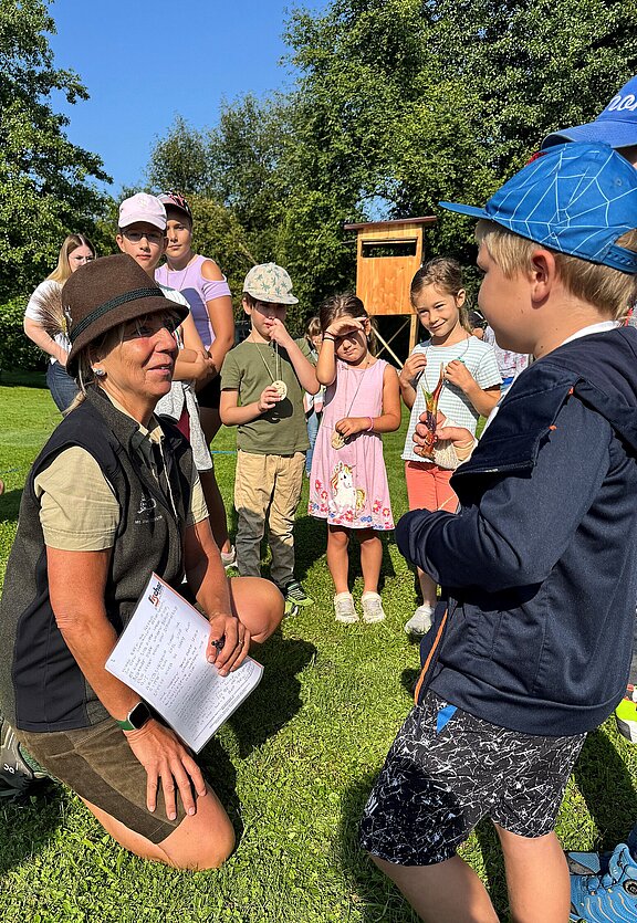 Salzburger Wildschule Erika Unterberger