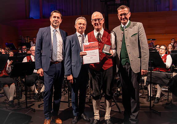 Ehrung Werner Parzer