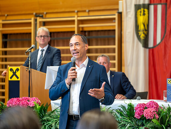 Erwin Stürzlinger Generalversammlung Raiffeisenbank