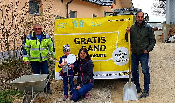 Sandkistenaktion Bad Wimsbach-Neydharting