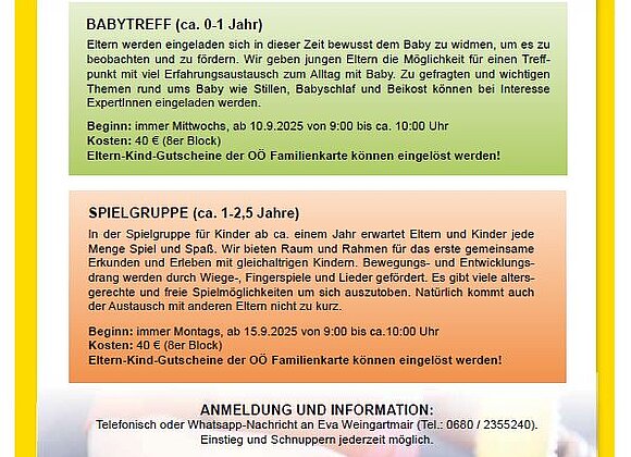 Eltern-Kind-Treffpunkt Baby-Treff