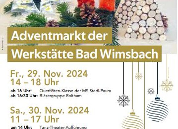 Adventmarkt Bad Wimsbach-Neydharting