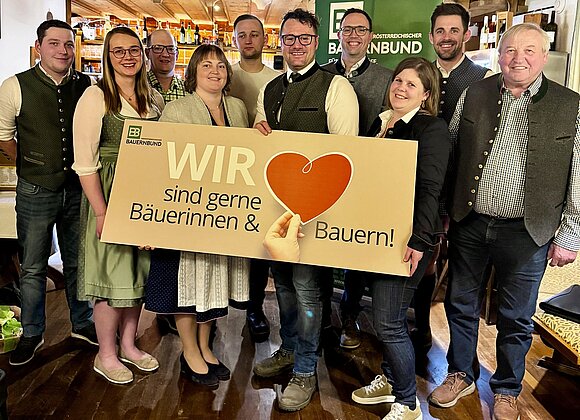 Bauernbund-Vorstand Bad Wimsbach-Neydharting Bauernbund