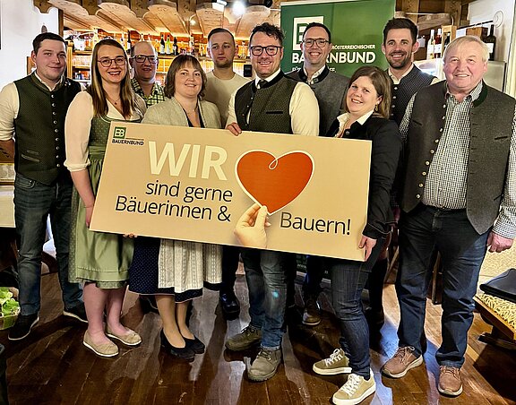 Bauernbund-Vorstand Bad Wimsbach-Neydharting Bauernbund